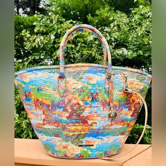 Brahmin Mira Colorado Melbourne Leather Large Tote Bag NWT - Picture 4 of 5